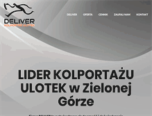 Tablet Screenshot of deliver.com.pl